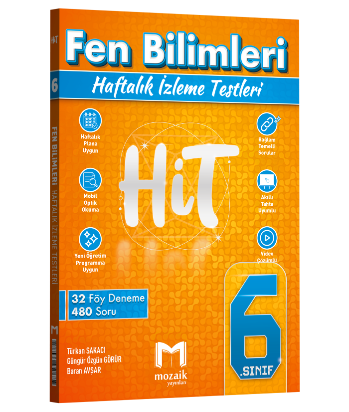 MOZAİK 6.SINIF HİT 32 Lİ DENEME FEN BİLM. - 26-27 - 1111390-20261919