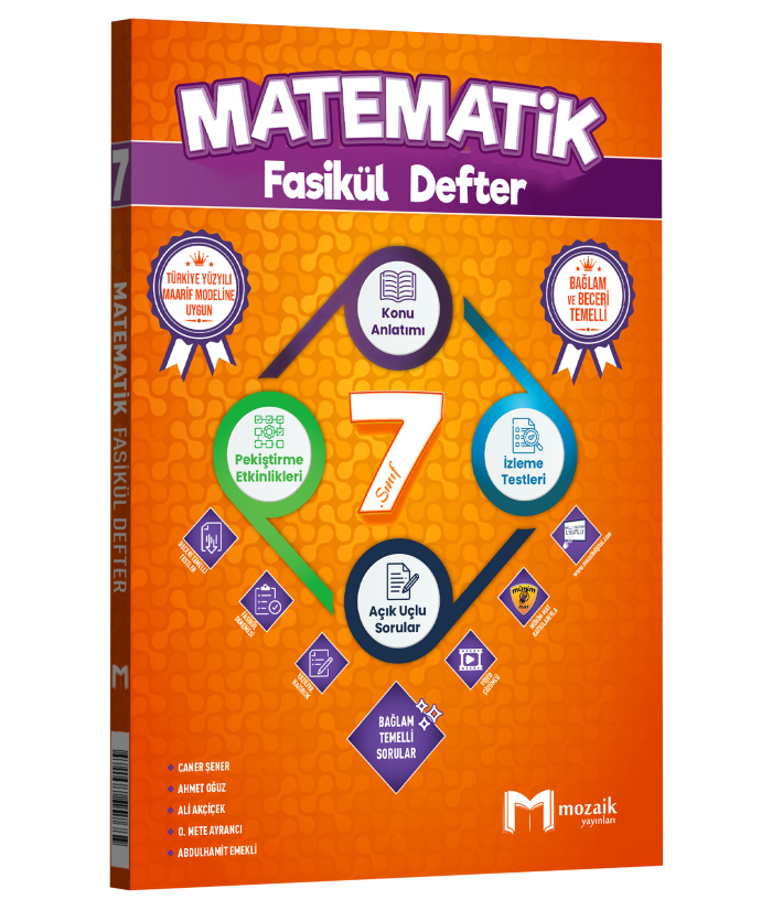 MOZAİK 7.SINIF FASİKÜL DEFTER MATEMATİK - 26-27 - 1111447-20261919