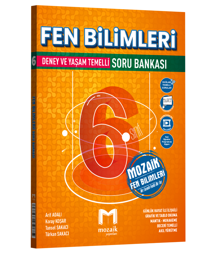 MOZAİK 6.SINIF S.B. FEN BİLİMLERİ - 2026-27
