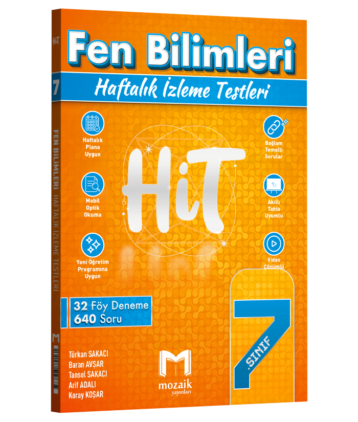 MOZAİK 7.SINIF HİT 32 LI DENEME FEN BİLİML - 26-27 MOZAİK 7.SINIF HİT 32 LI DENEME FEN BİLİML - 26-27