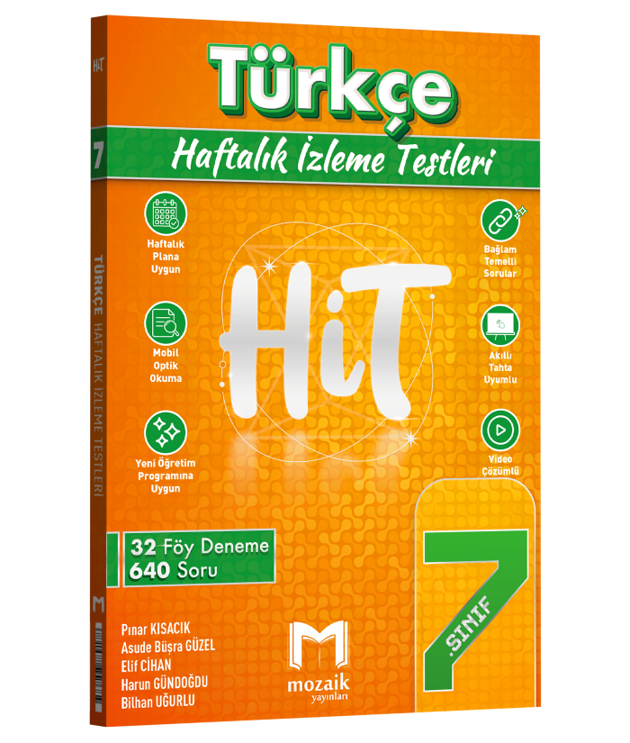 MOZAİK 7.SINIF HİT 32 LI DENEME TÜRKÇE - 26-27 MOZAİK 7.SINIF HİT 32 LI DENEME TÜRKÇE - 26-27