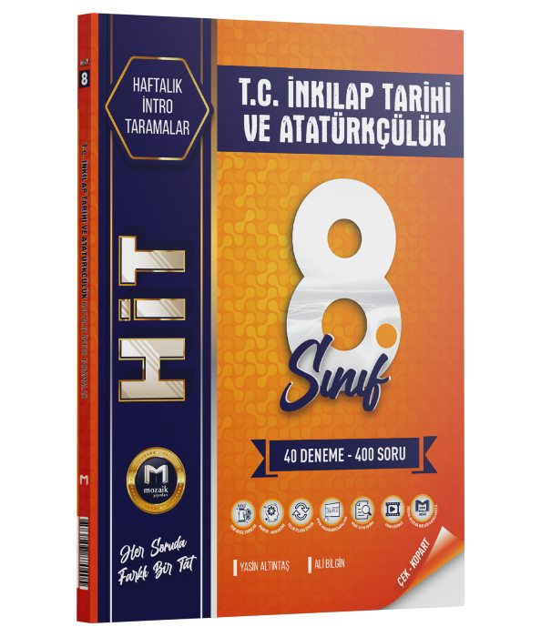MOZAİK 8.SINIF HİT 40 LI DENEME İNKILAP - 2026-27