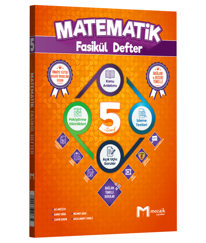 MOZAİK 5.SINIF FASİKÜL DEFTER MATEMATİK - 26-27