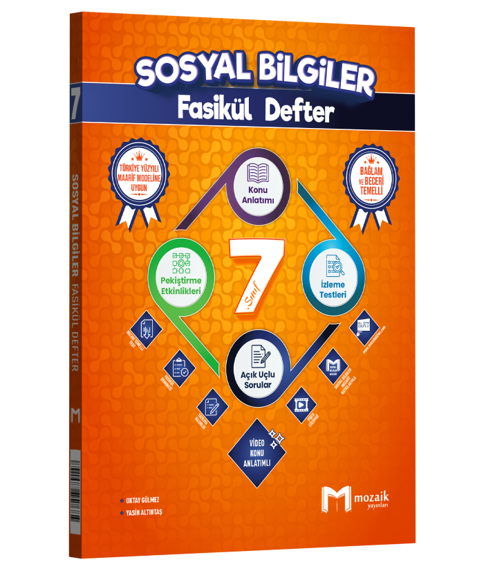 MOZAİK 7.SINIF FASİKÜL DEFTER SOSYAL BİL - 2026-27 MOZAİK 7.SINIF FASİKÜL DEFTER SOSYAL BİL - 2026-27