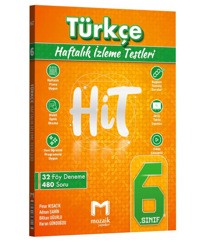 MOZAİK 6.SINIF HİT 32 Lİ DENEME TÜRKÇE - 26-27