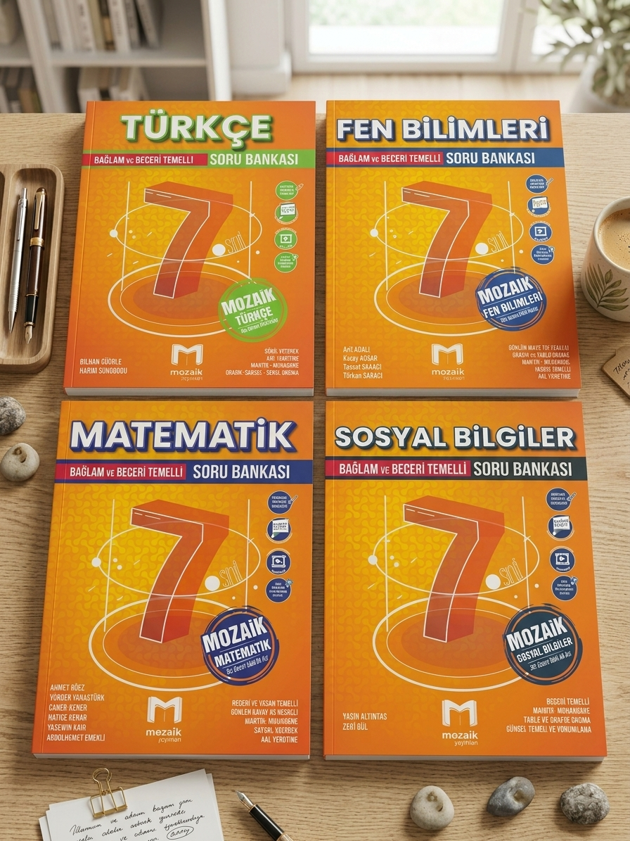MOZAİK 7.SINIF S.B. SET 4 KİTAP