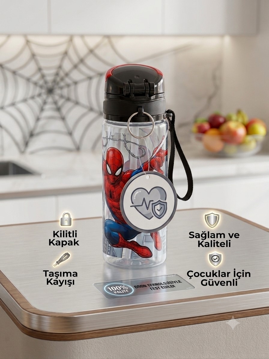 Matara 500 ml Pipetli Kaliteli Matara 500 ml Pipetli Kaliteli