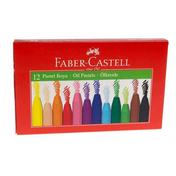 Pastel Boya 12 Renk Büyük Boy - 1111396-20251919