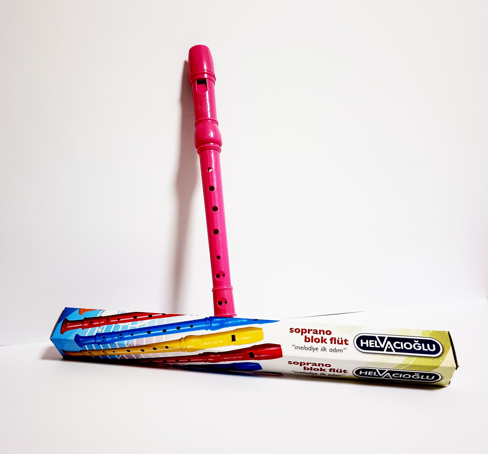 Blok Flüt Pembe