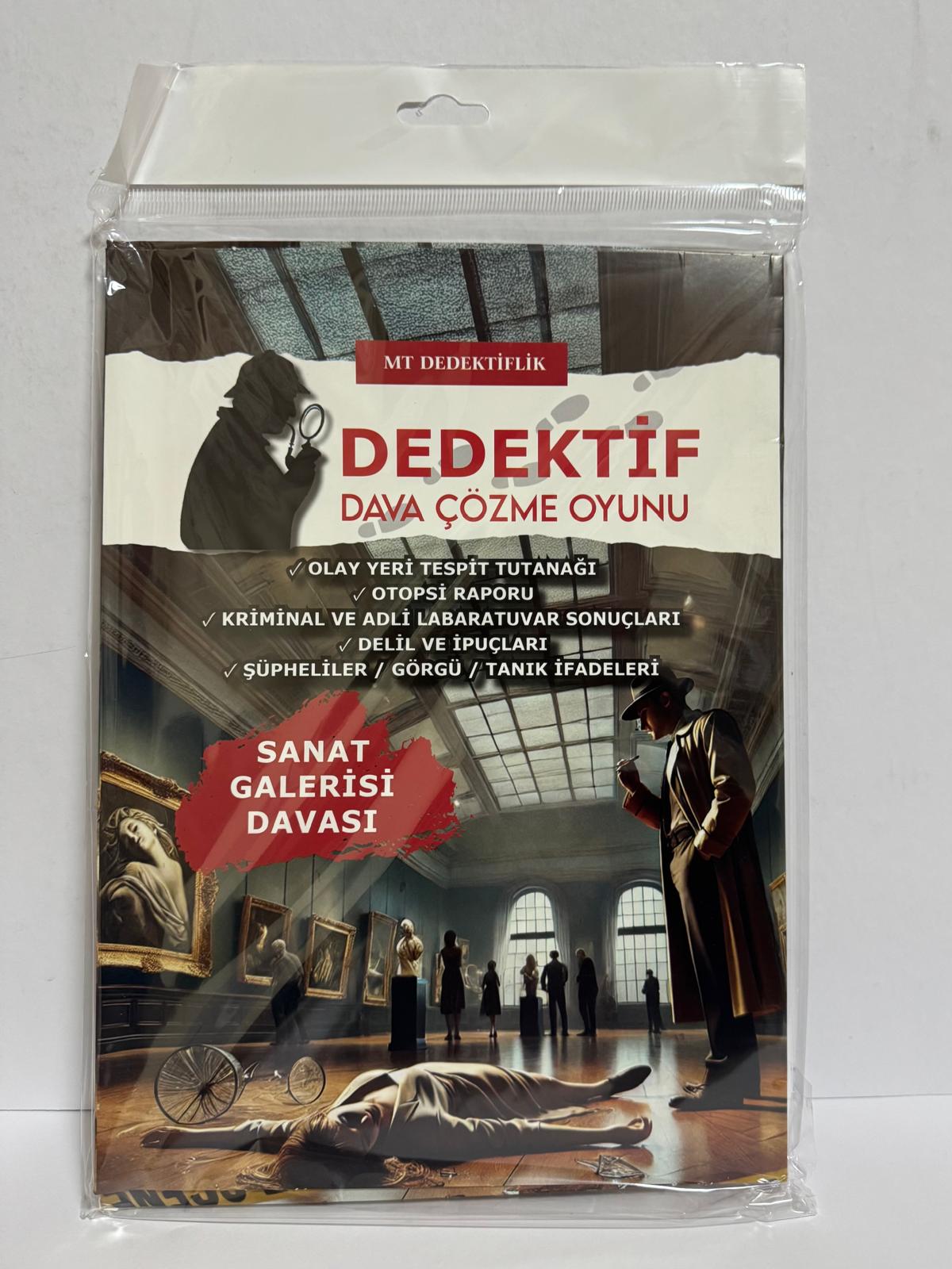 Dedektif Dava Çözme Oyunu  Sanat Galerisi Davası