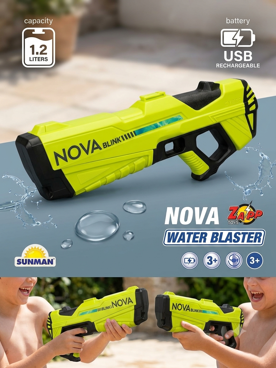 Şarjlı Su Tabancası Nova Blınks 3 7V USB 300ML - 1111137-20261919