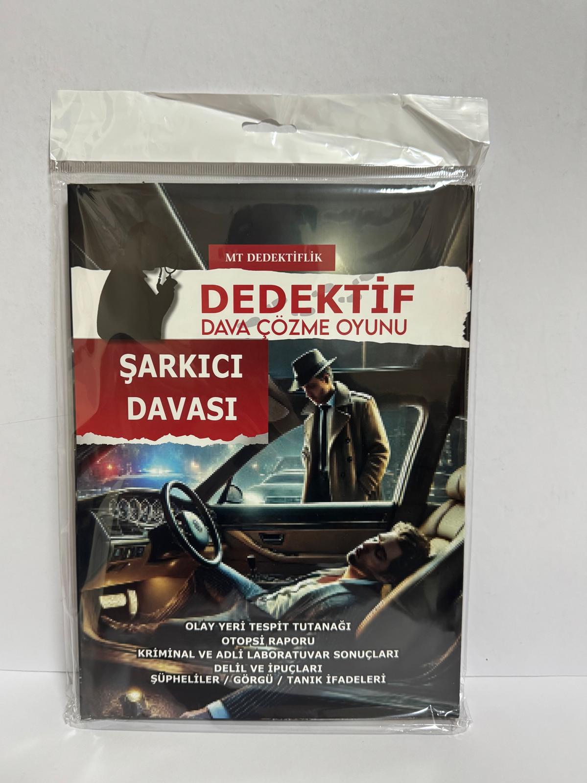 Dedektif Dava Çözme Oyunu  Şarkıcı Davası
