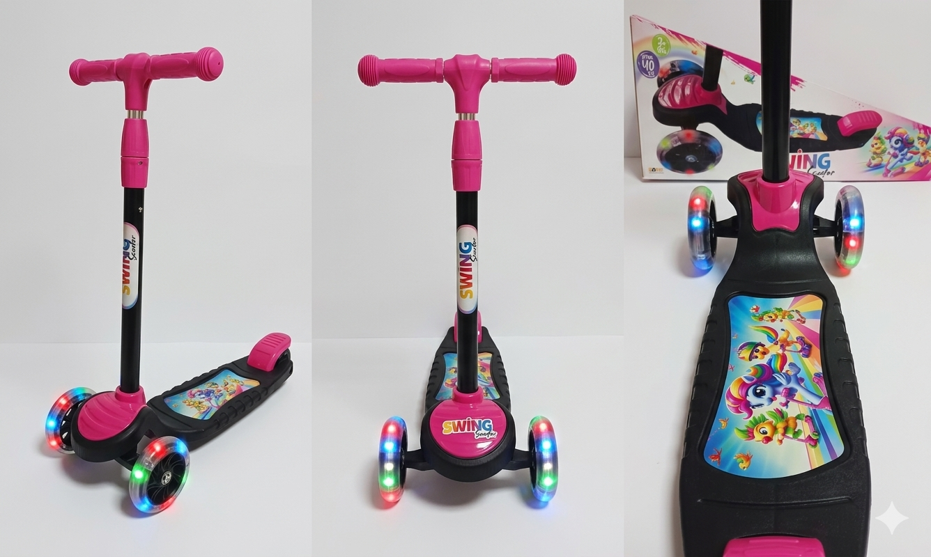 Scooter Swing Pembe Scooter Swing Pembe