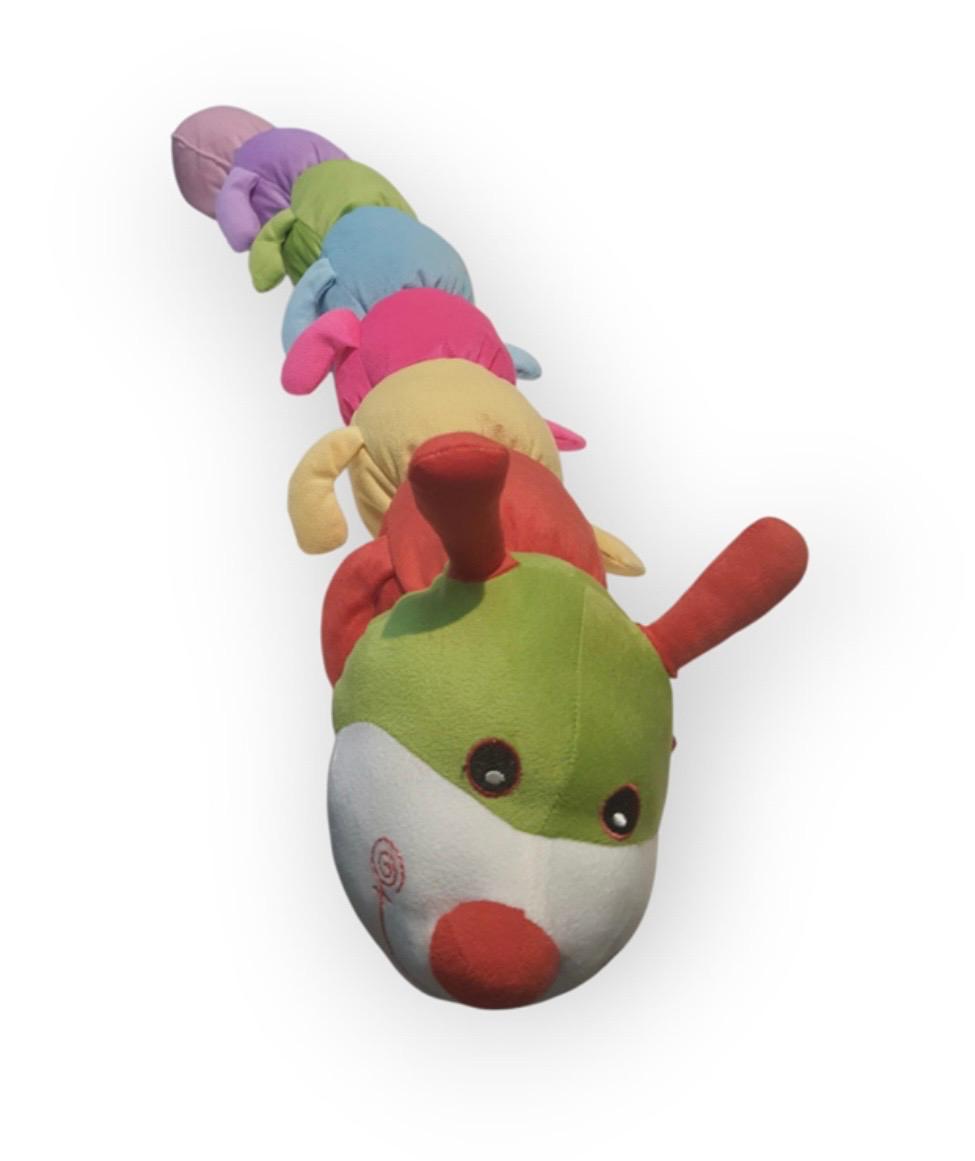 RENGARENK PELUŞ TIRTIL YASTIK 75 CM Kaliteli RENGARENK PELUŞ TIRTIL YASTIK 75 CM Kaliteli