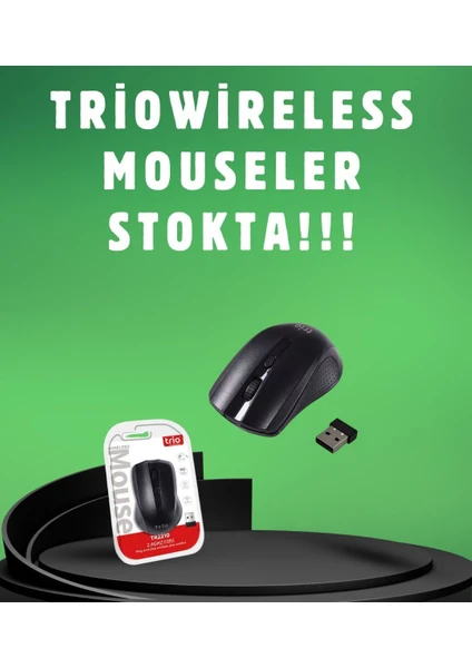 TR-2210 USB Siyah 2.4ghz Wıreless Mouse
