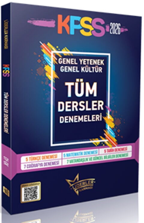 Liderler Karması 2026 KPSS Tüm Dersler Denemeleri