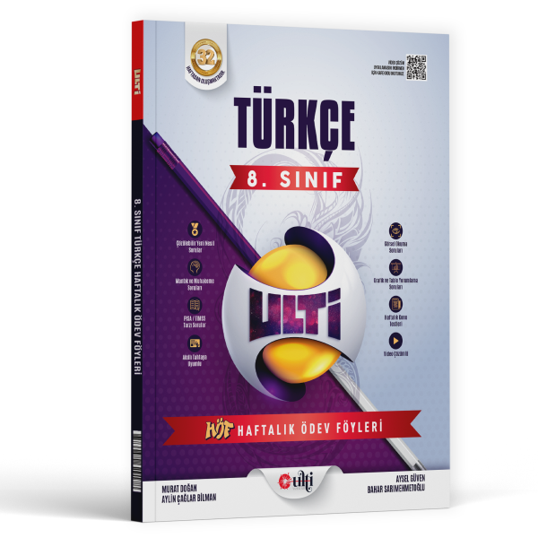 ULTİ 08.SINIF HF.ÖDEV FÖY (HÖF) TÜRKÇE - 2026-27