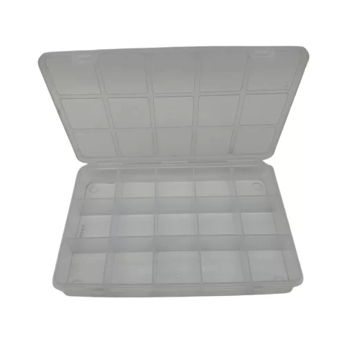 Organizer Plastik Kutu Box 15 Sabit Bölmeli 145x225x30mm (Lisinya) Organizer Plastik Kutu Box 15 Sabit Bölmeli 145x225x30mm (Lisinya)