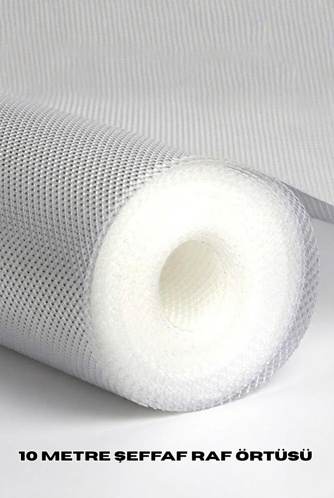 10 Metre Şeffaf Silikonlu Kaymaz Çekmece İçi Düzenleyici - Lisinya