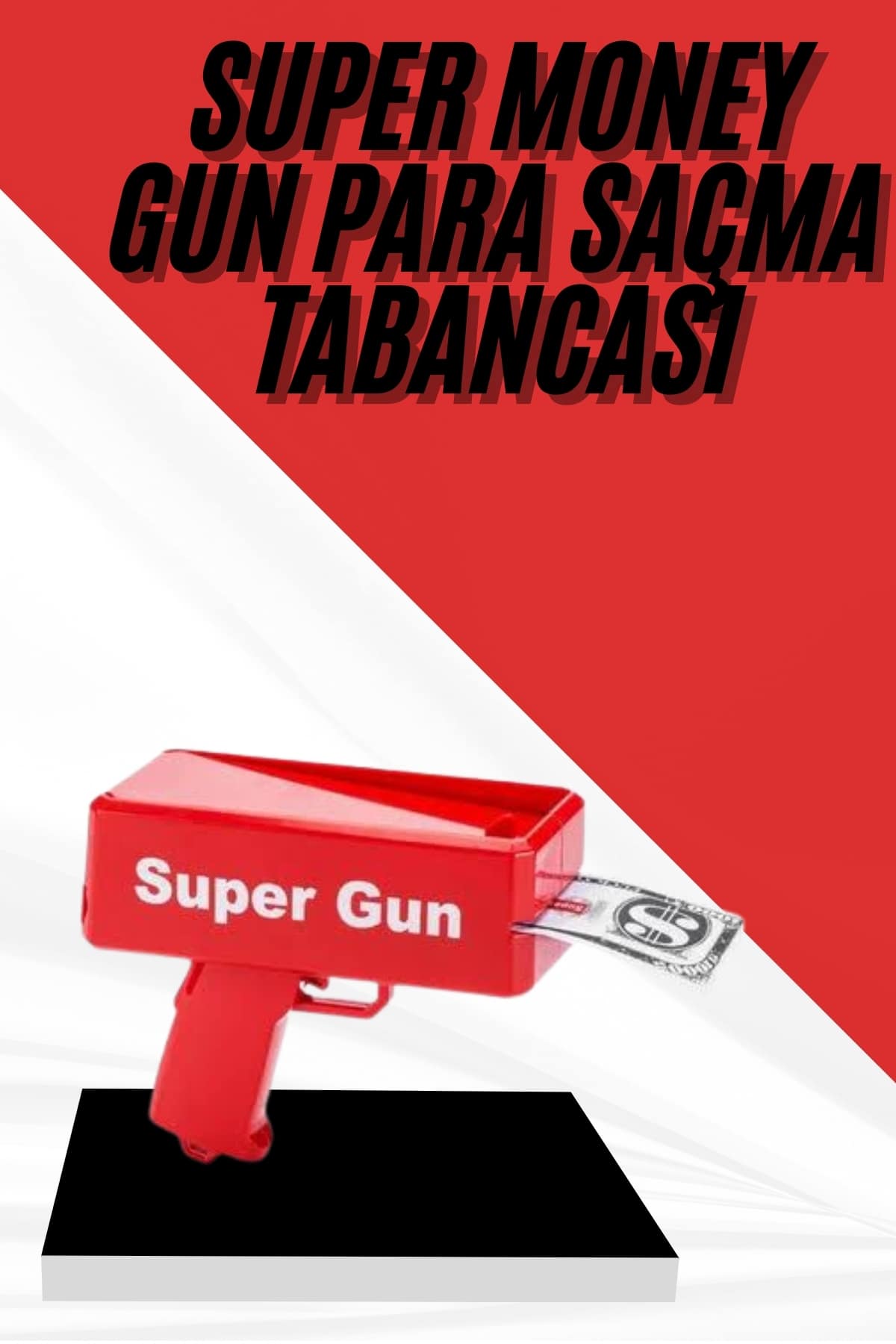 Para Dolar Atma Makinası Super Money Gun Para Saçma Fırlatma Tabancası - Lisinya