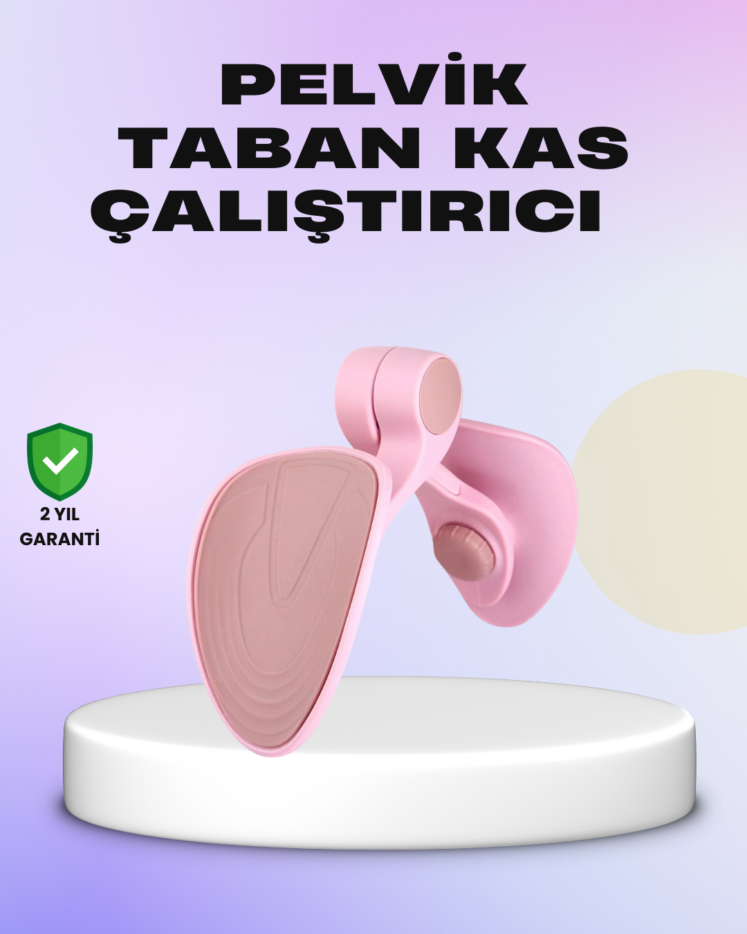 Pelvik Taban ve Uyluk Egzersiz Aleti Ev Tipi Taşınabilir - Lisinya