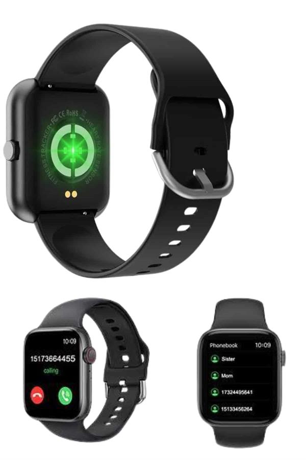 1.83 İnç Akıllı Saat Android ve İOS Uyumlu Çağrı Cevaplayabilen Adımsayar GPS Takibi - Lisinya