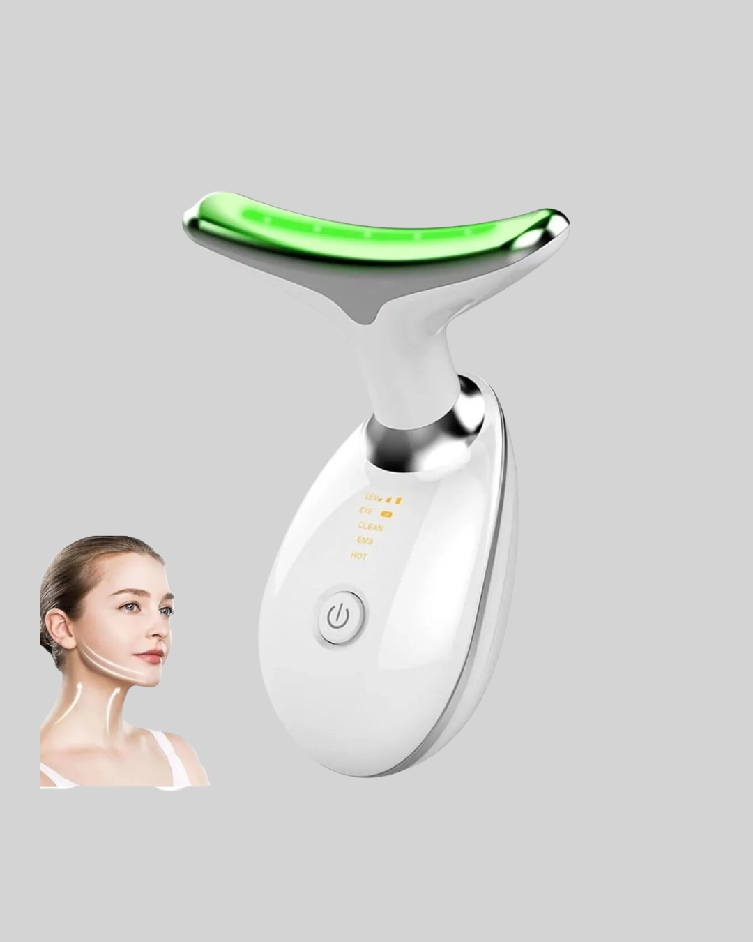 Yüz ve Boyun İçin LED Işık Terapili Bakım Cihazı - Lisinya