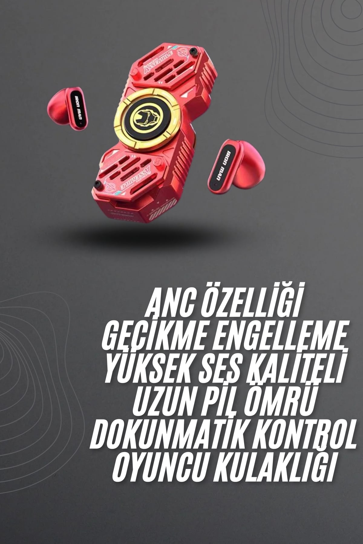 2025 Model Kulak Üstü Kablosuz Bluetooth Kulaklık Gürültü Azalta Uzun Pil - Lisinya