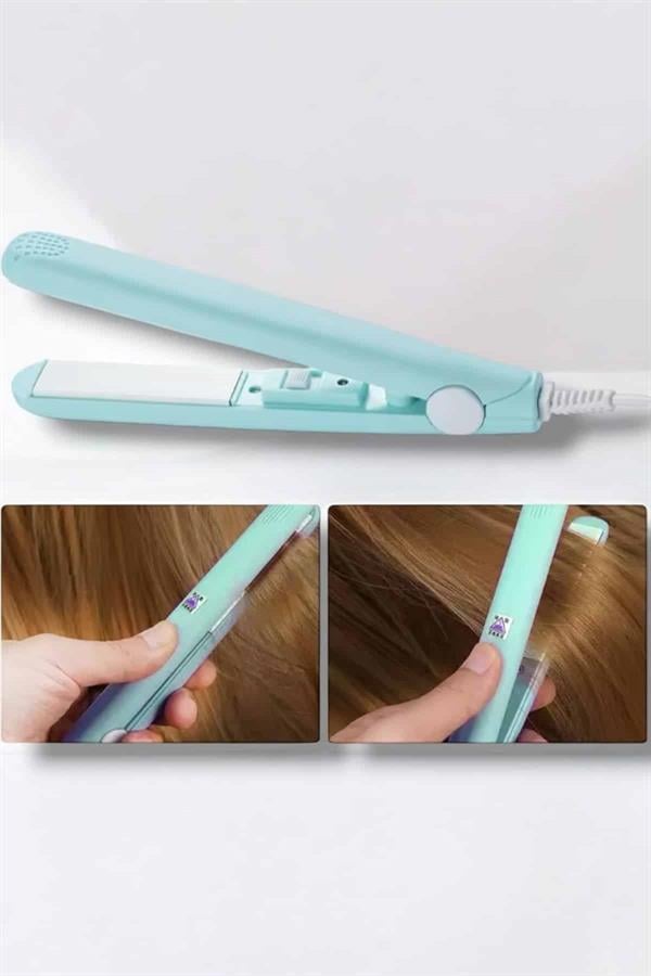 180°C Isı ve Uzun Süre Kalıcı Düzlük Sağlayan Mini Saç Düzleştirici - Lisinya