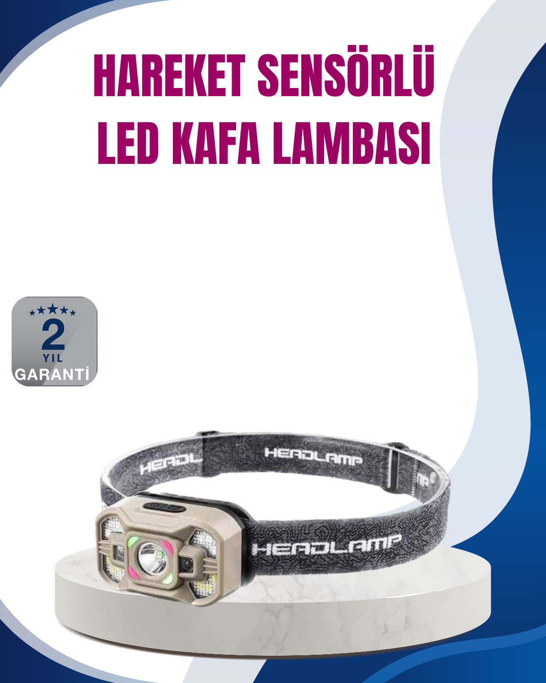 El Hareketiyle Kontrol Edilen 176 LED Amber Güvenlik Lambası - Lisinya