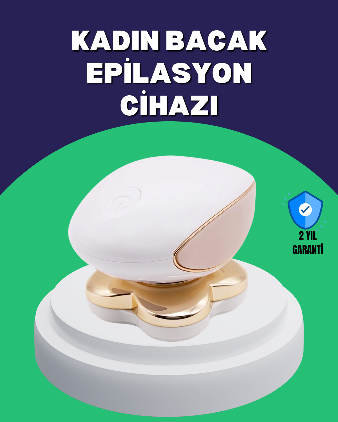 Dört Kesici Başlıklı Vücut Tıraş Cihazı Ağrısız Kullanım - Lisinya