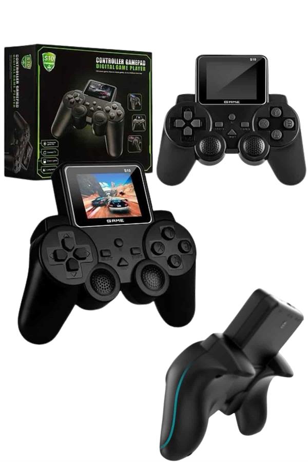 2.4 İnç Ekran 520 Oyunlu Retro Temalı Kablosuz Oyun Kolu El Atarisi - Lisinya