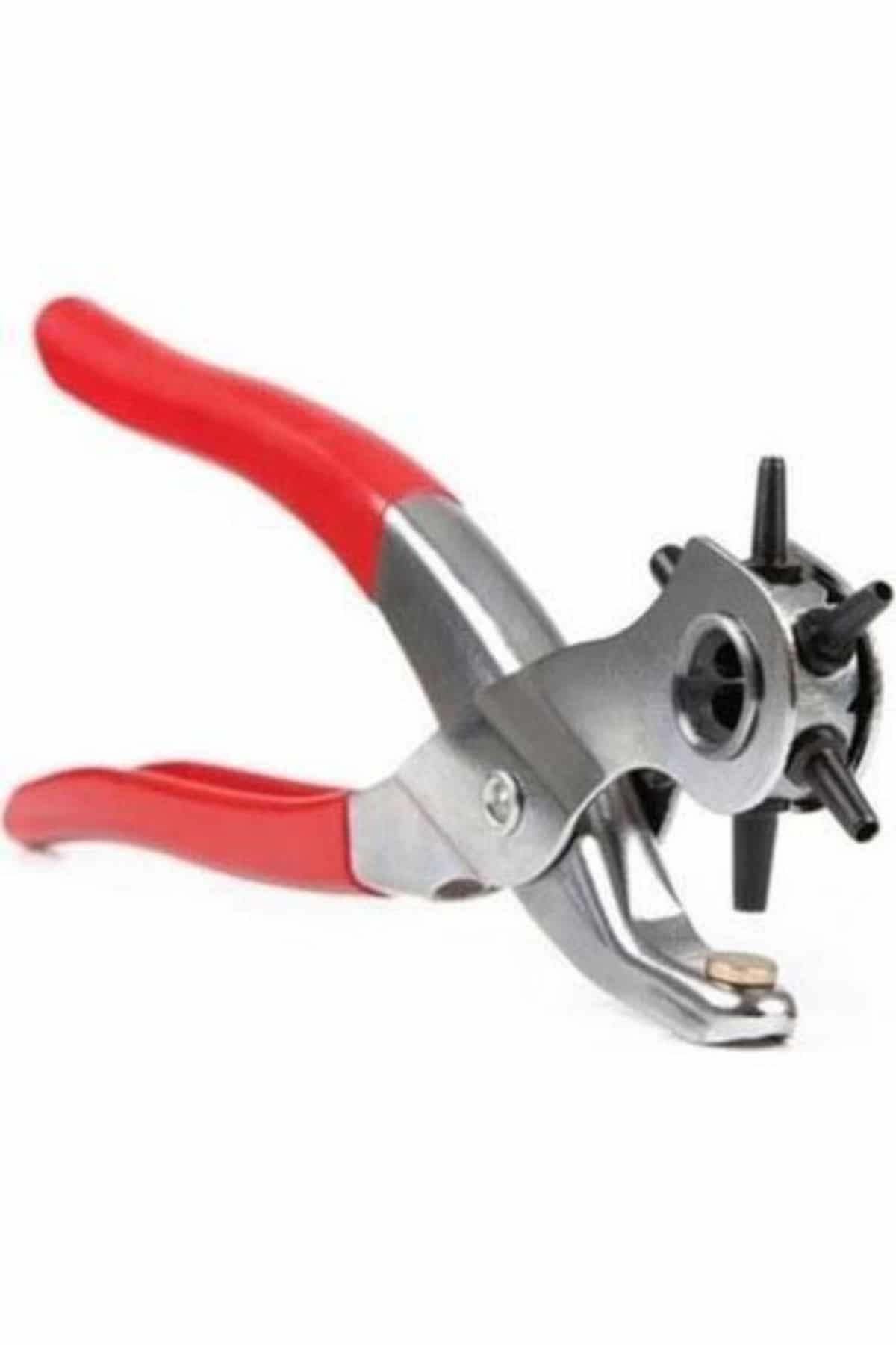 Kemer Delme Pensesi 6 Farklı Boyutta Kemer Delici Ev Deri Kemer - Lisinya