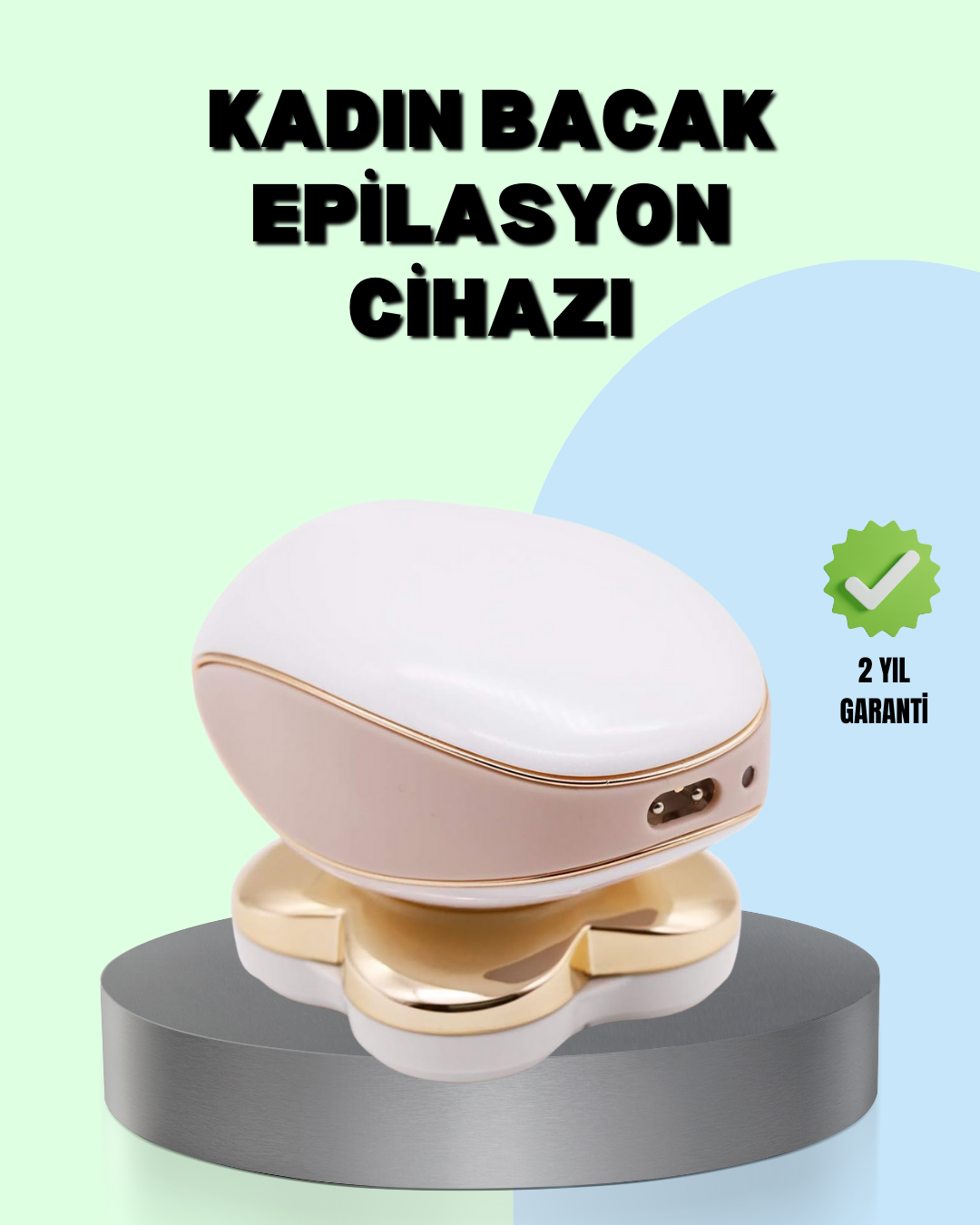 Hassas Ciltler İçin Ağrısız Vücut Tüy Temizleme Cihazı - Lisinya