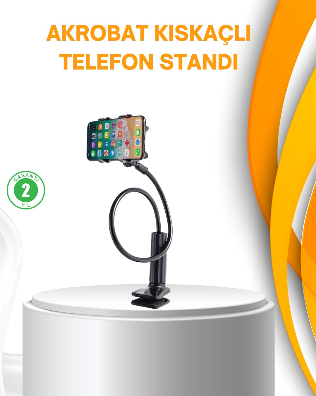 Lightning Girişli Cihazlar İçin 3.5mm Aux Ses Kablo Dönüştürücü 1M - Lisinya