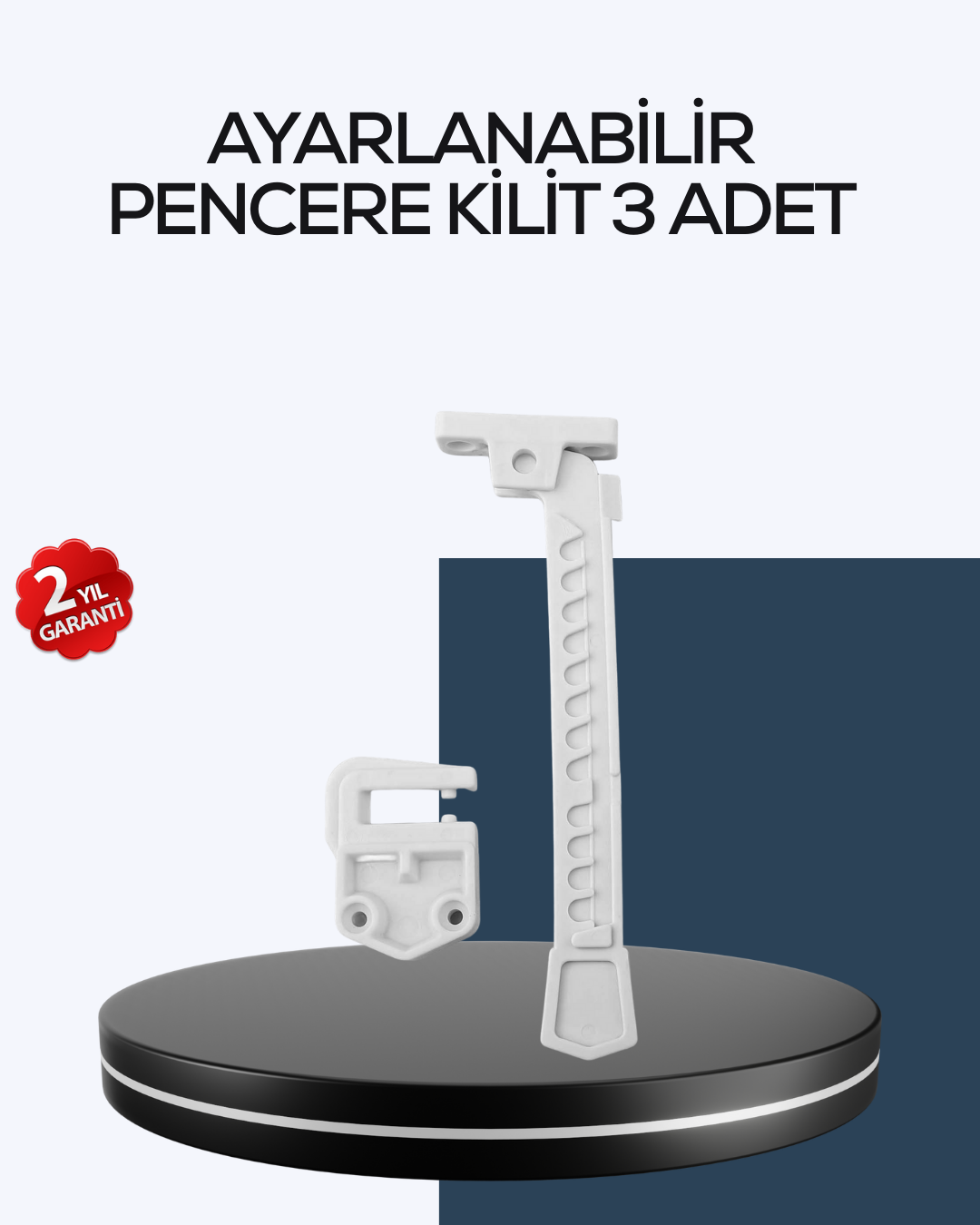 Gümüş Renkli Sessiz Işıklı Dekoratif Masa Üstü Çalar Saat Alarmlı - Lisinya