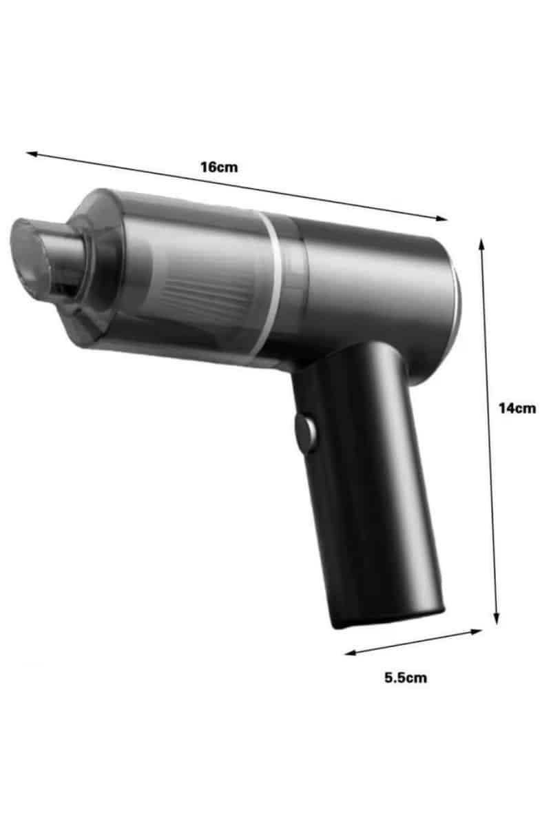 Araç İçi Süpürge Kablosuz Şarjlı Elektrikli Süpürge Elde Taşınabilir - Lisinya