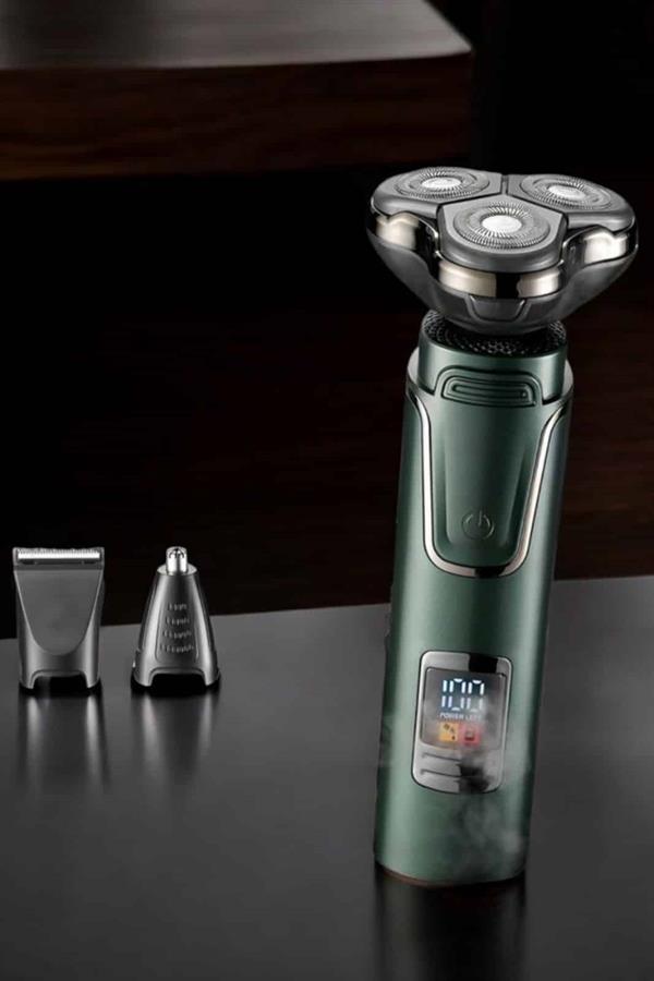 3 Başlıklı Profesyonel Saç ve Sakal Bakım Seti Vücut, Burun ve Kulak Tüy Alma - Lisinya