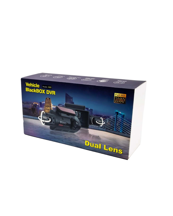 3 inç IPS Ekranlı Full HD Araç Kamerası – WiFi, Gece Görüş ve Hareket Algılama Özellikli Dashcam - Lisinya