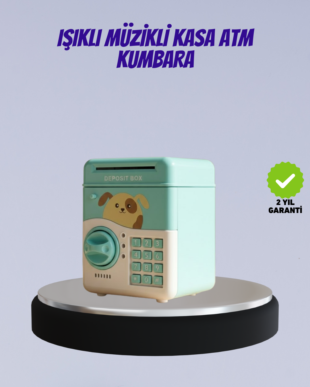 Retro Traktör Tasarımlı Kablosuz Hoparlör USB TF AUX FM Destekli - Lisinya