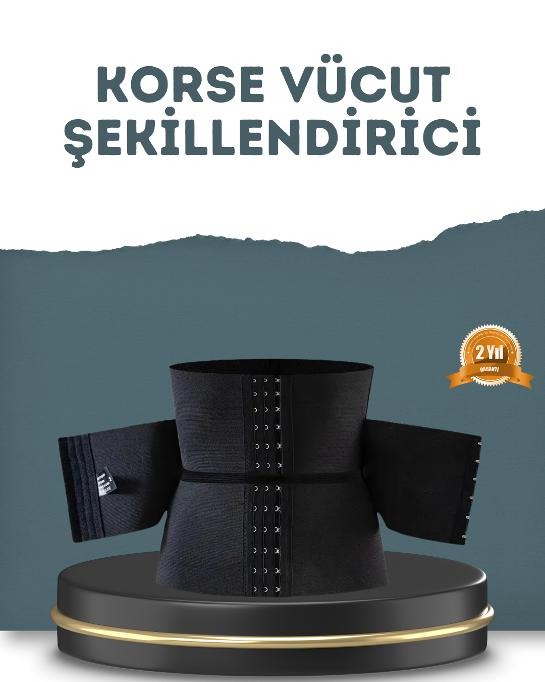 Esnek Bel Sargısı Pürüzsüzleştirici Rahat Kullanım - Lisinya