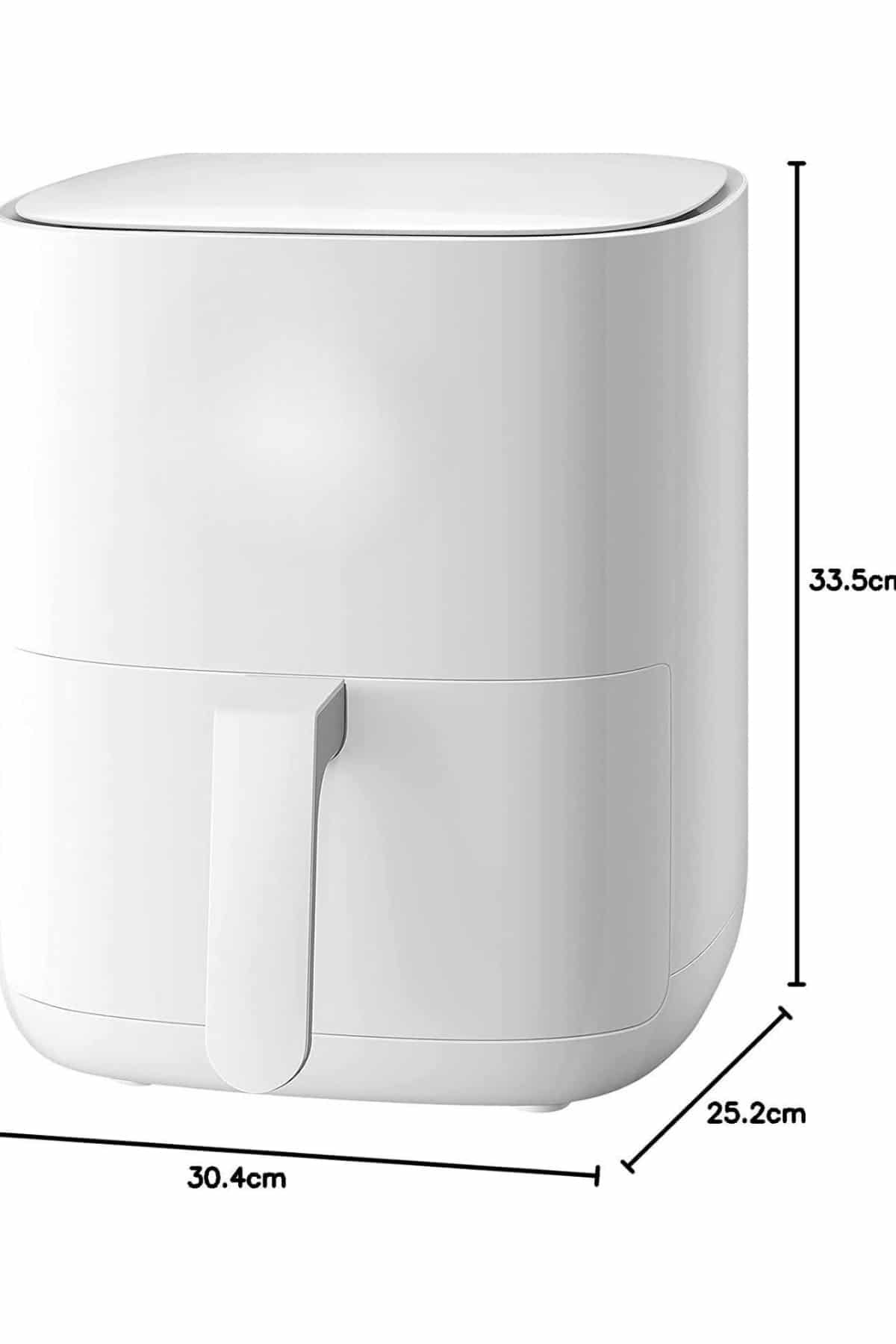 4L Airfryer Hazneli Hava Fritözü Yağsız Fritöz Taşınabilir Fırın İşlevi Gören Pratik - Lisinya