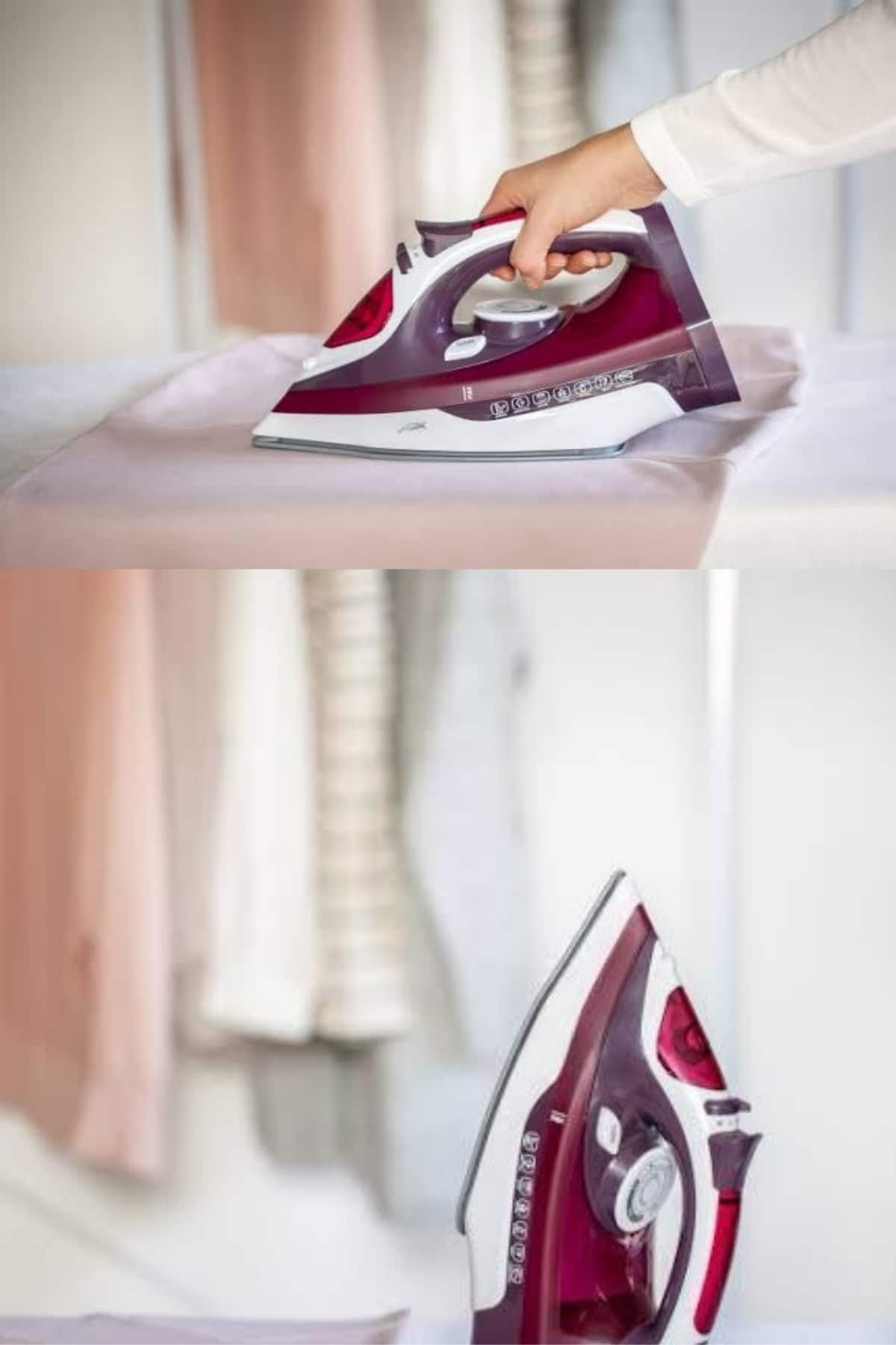 Buharlı Ütü 2200 Watt Seramik Tabanlı Taşınabilir Kablolu Ütü - Lisinya