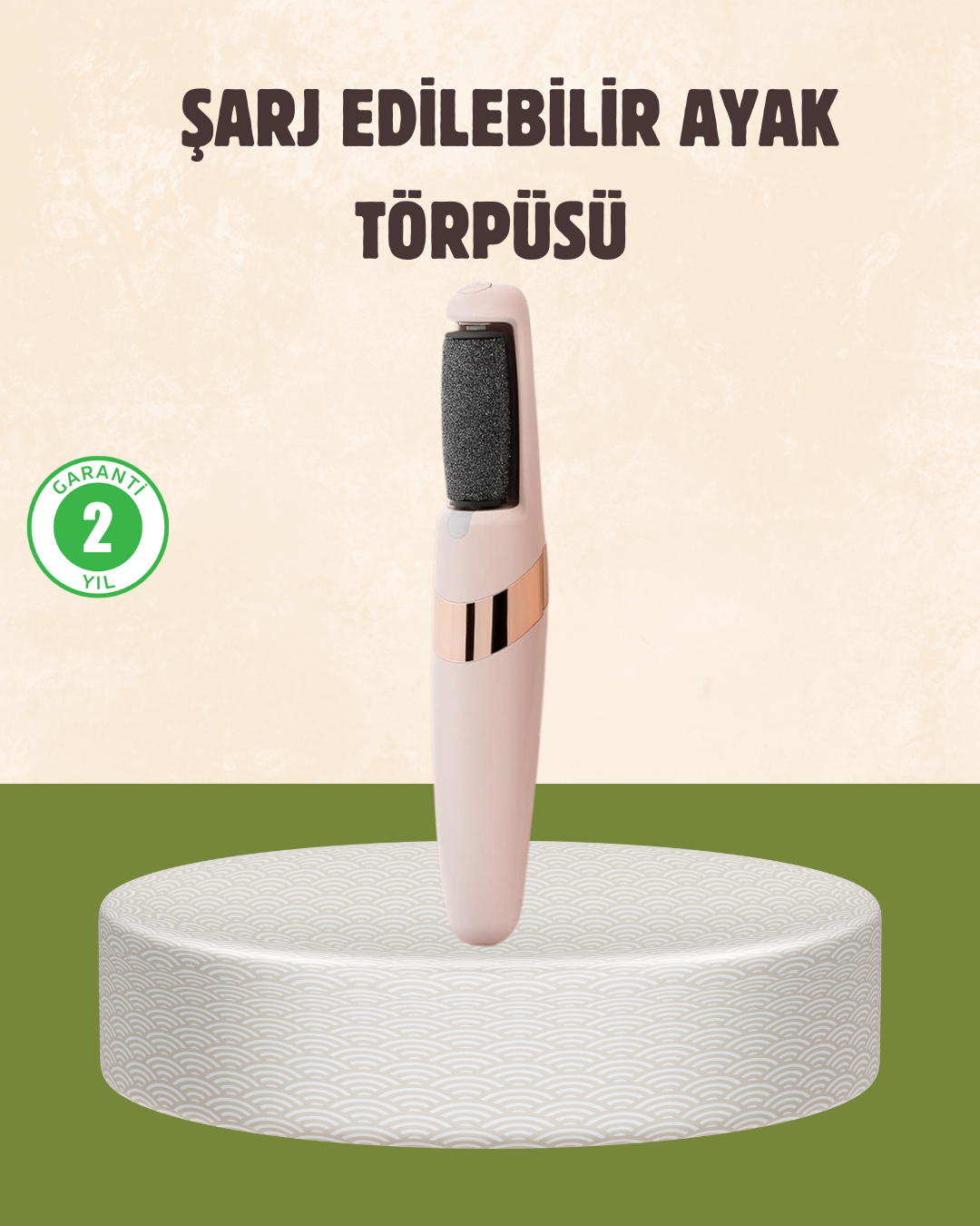 Evde Güvenli Kullanım İçin Titanyum Derma Roller – Siyah Saplı - Lisinya