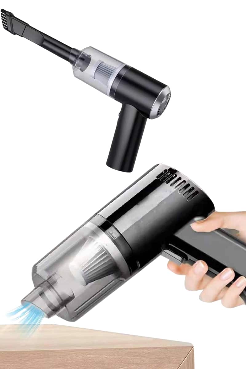 Şarjlı Çok Fonksiyonlu El Süpürgesi Mini Vakumlu Araç Süpürgesi - Lisinya