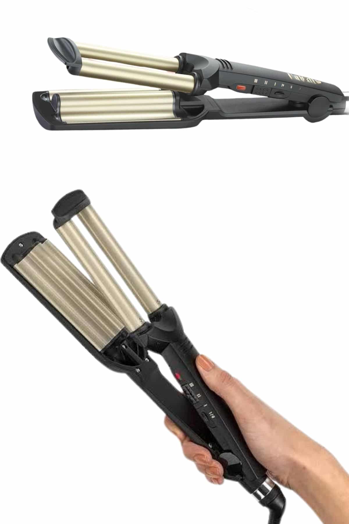 Kulak Burun Kıl Kesme Ense Yanak Tıraş Seti 3 Başlıklı Profesyonel - Lisinya