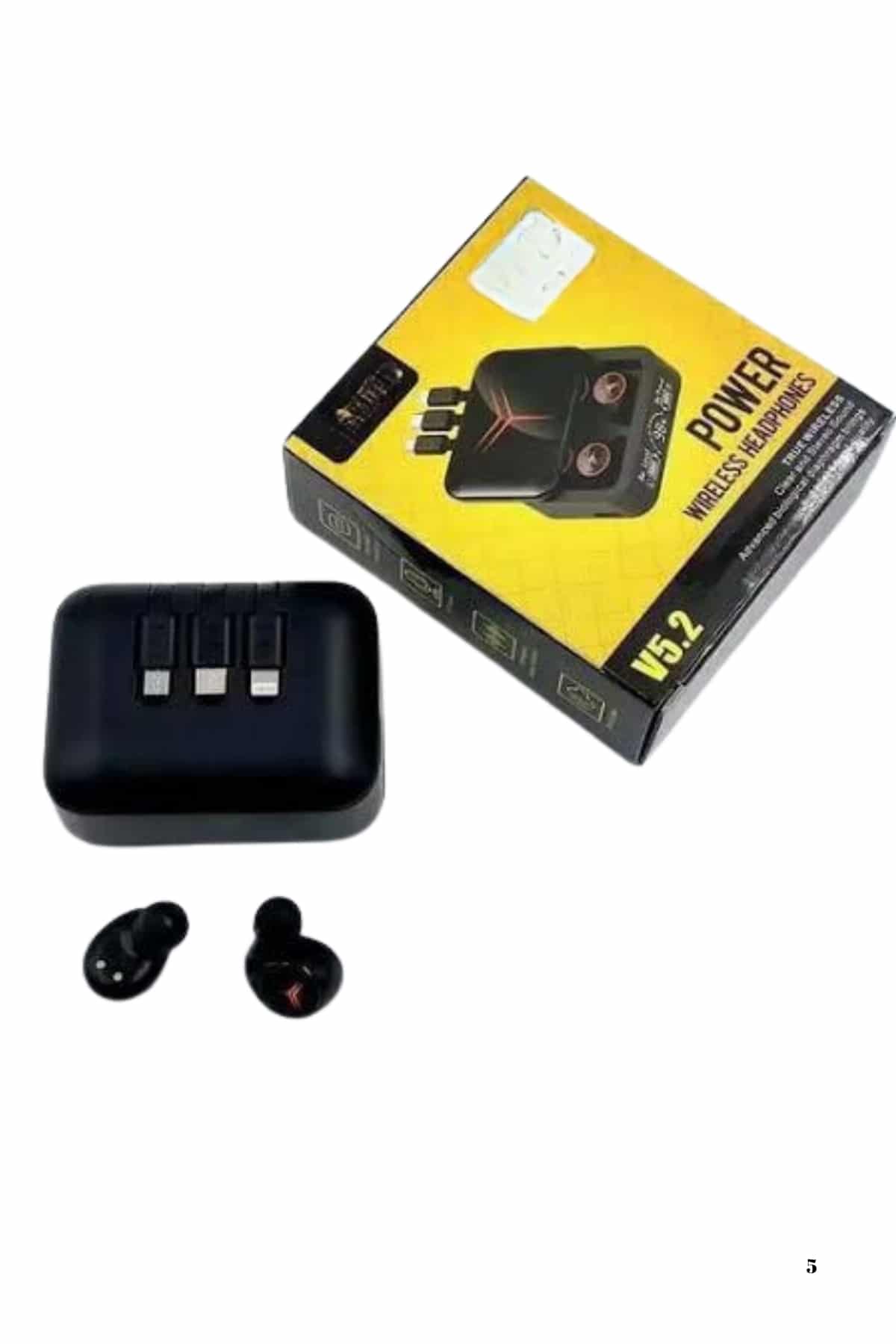 2.Nesil Yeni Model TWS Bluetooth Kulaklık Dokunmatik Kontrol Yüksek Ses Kaliteli - Lisinya