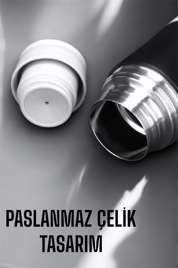 500 ml Kapasiteli Taşınabilir Basınçlı Termos Seti Günlük Kullanım için İdeal - Lisinya