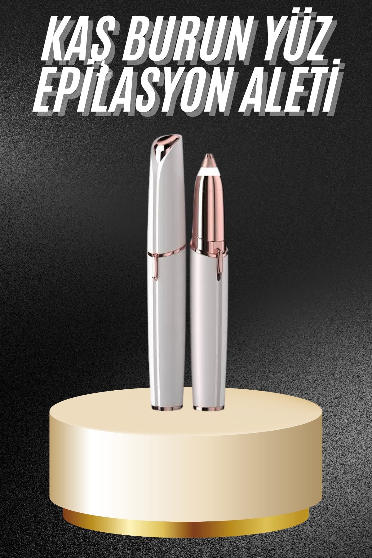 Kaş Bıyık Tüy Epilasyon Aleti Pilli Yüz Kaş Epilatör Kıl Tüy Alma Epilasyon - Lisinya