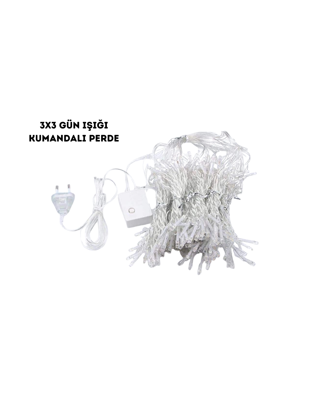 3X3 GÜNIŞIĞI KUMANDALI PERDE - Lisinya